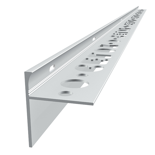 Terasový profil STONE "T" 12,5 mm - ELOX Stříbrný