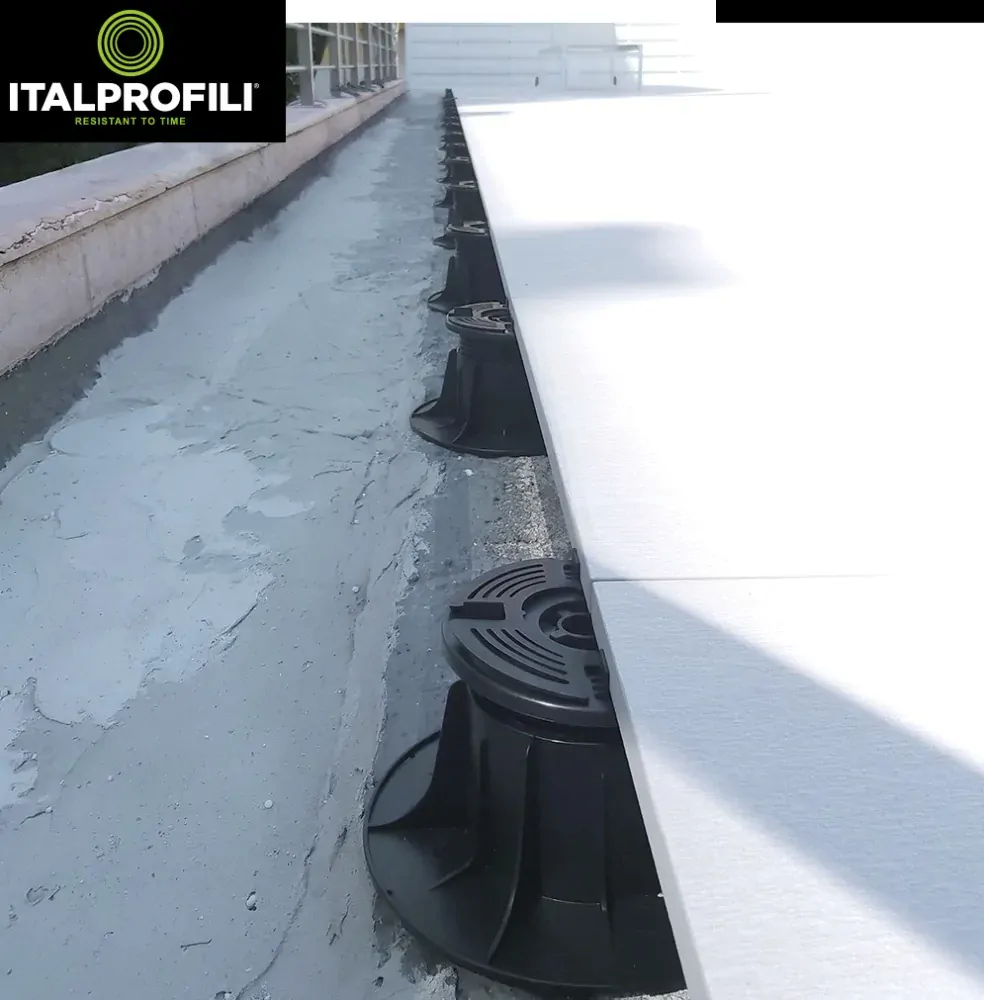 Rektifikační terč pod dlažbu se samonivelační hlavou H 35-50 mm