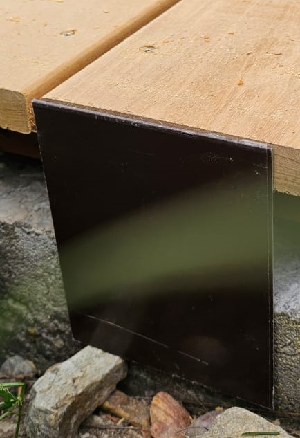 Ukončovací profil pro dřevěné nebo WPC terasy 170 mm