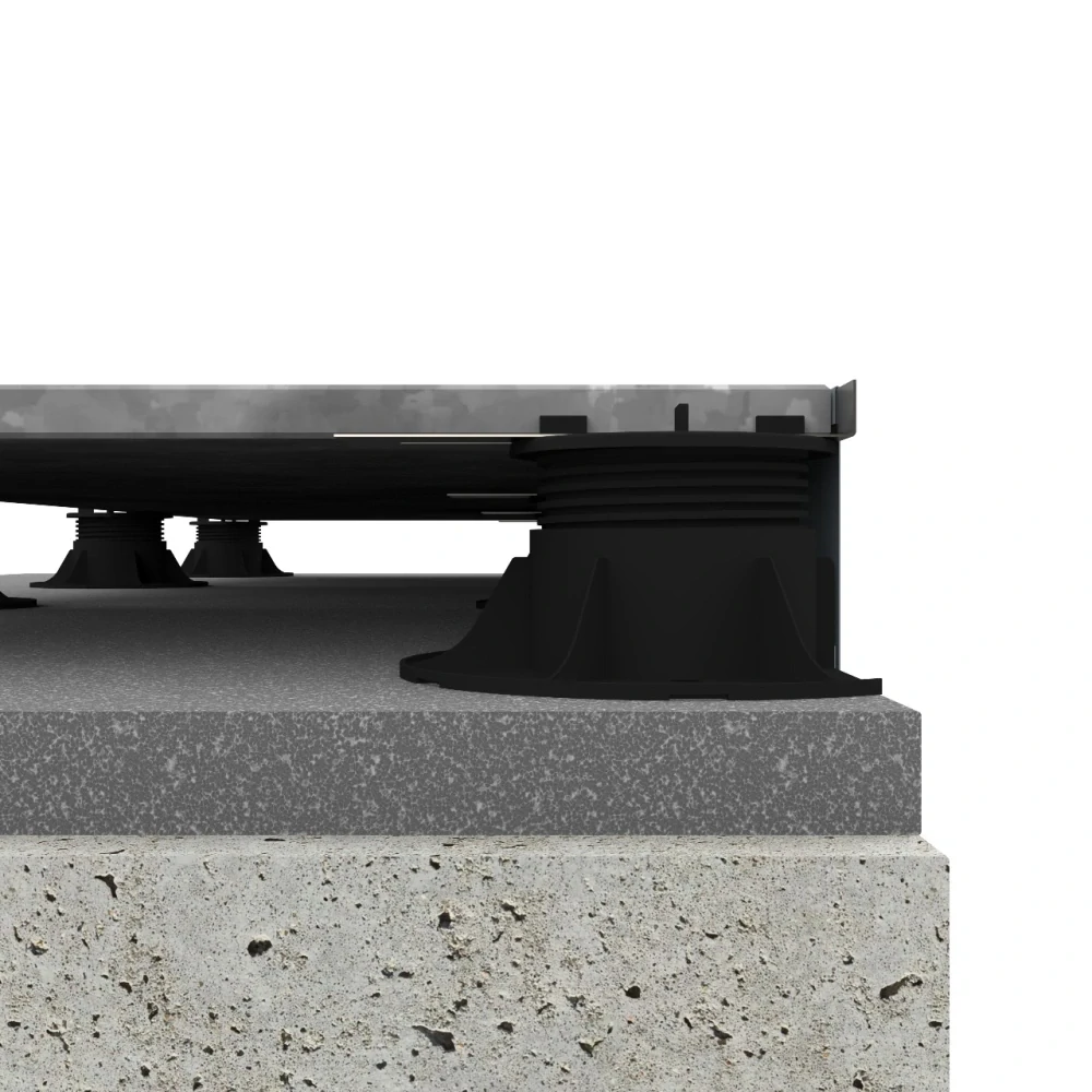 Terasový ukončovací profil "C" 130 mm (šedá RAL 7001)