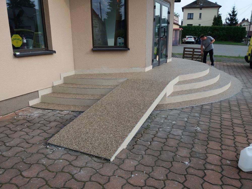 Schodový profil STONE "XL" - přírodní hliník