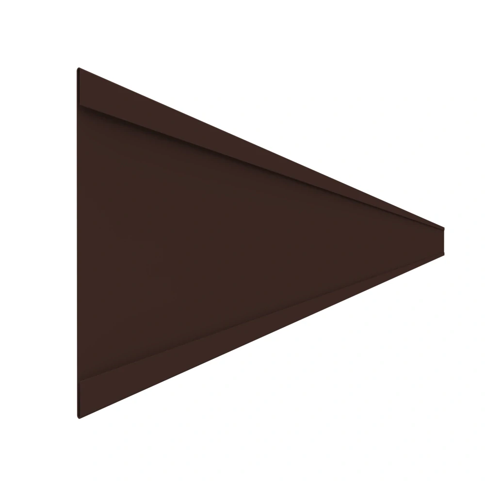 Terasový ukončovací profil "C" 130 mm (šedá RAL 7001)